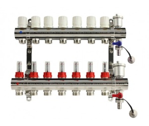 Коллекторная группа TIM 1" 7 вых. лат. с расх. (КС007)
