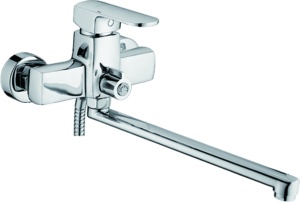 Смеситель для ванны+длин.нос L2254 латунь