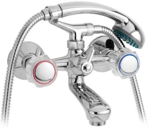 Смеситель  Mofem Примула белая в/душ.кор.нос.  (141-0055-35) кер. Смеситель  Mofem Примула белая в/душ.кор.нос.  (141-0055-35) кер.