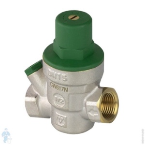 Редуктор давления мембранный рег.под манометр 1-5bar 1/2" внутр.р. Valtec  (VT.089.N.04)