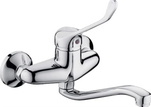 Смеситель для кухни настен. Ledeme L4679 латунь