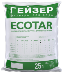Загрузка многокомпонентная Экотар P (25л/)