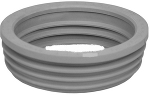 Манжета внутр. канал. переходная трехлепестковая СЕРАЯ Ø32х25 ТЭП MPF (50)