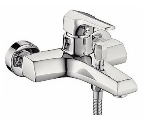 Смеситель для ванны+ кор.излив L3059 латунь