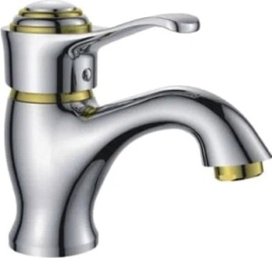 Смеситель для умывальника L1062-2 латунь