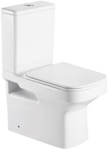 Компакт Alcora Bridas 3/6 безободковый c cиденьем полипр., микролифт