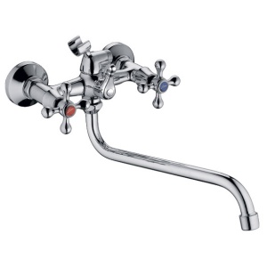 Смеситель для ванны+ длин.изл 30 L2108 латунь