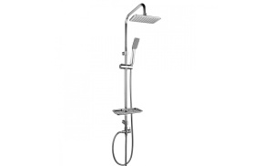 Душевой  гарнитур Lemark  LM8804C "Тропический дождь" + лейка 1 поз. латунь