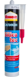 Герметик Момент силикотек белый 280 мл