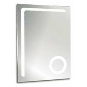 Зеркало Mixline "Клио" 600*800 сенсорн. выключатель+увеличит. зеркало (ШВ)