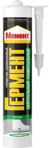 Герметик Момент нейтр. силик. белый 280 мл