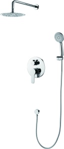 Душевая стойка со смес. и  троп. душ L2403-2