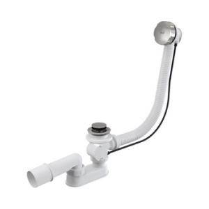 Слив-перелив для ванны автомат металл/металл Alca Plast А55К 80 см