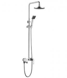 Душевая стойка с лейкой и шлангом троп. душ L2407