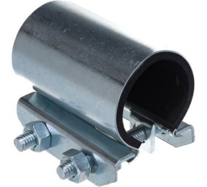 Хомут ремонтный оцинкованный 1" (32мм); 70 мм