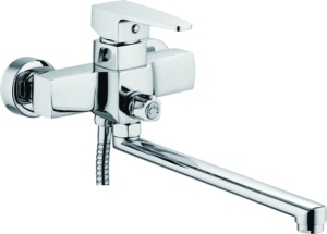 Смеситель для ванны+длин. нос L2230 латунь