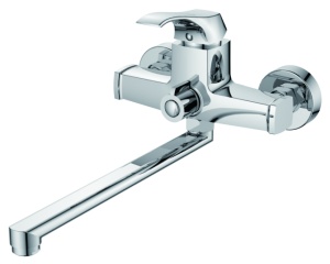 Смеситель для ванны+длин.нос L2242 латунь