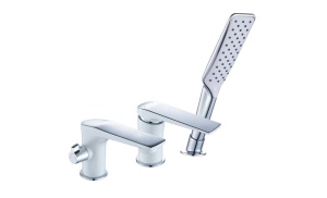 Смеситель для акрил. ванны 35к Lemark "Аллегро" LM5945CW латунь