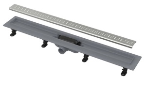 Водоотводящий желоб APZ9-750M Simple Alca Plast c порогами для перфорированной решетки Водоотводящий желоб APZ9-750M Simple Alca Plast c порогами для перфорированной решетки