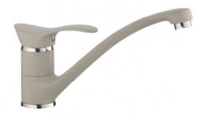 Смеситель для кухни серый беж. L4201-325К латунь