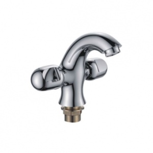 Смеситель для умывальника L1086-2 латунь