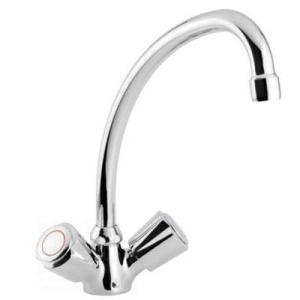 Смеситель  Mofem Метал д/мойки  (140-206-106) кер.