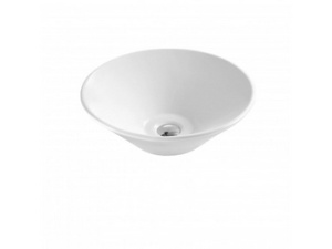Фигурный умывальник MELANA 800-7020 (420х420х150) бел.