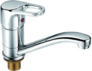 Смеситель для умывальника L4550-2 латунь