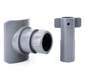 50 врезка в канализационную трубу 110 ABS РОСТУРПЛАСТ