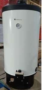 ВНГ Турбо SGA 200 (водонагрев.газ./напольный/эмал.сталь/200л/дымоходный) белый