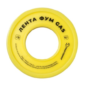 Лента ФУМ MASTERPROF газовая 12мм х0,1мм х10м