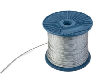 Трос стальной оцинк. PVC оболочке DIN  4мм (3055) (114701)