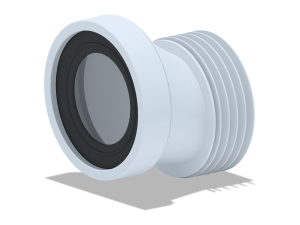 Манжета унитазная жест. эксц. 20 мм.