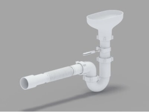 Сифон для умыв. DR0115 АНИ ПЛАСТ
