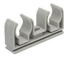 Опора двойная PP-R PRO AQUA Серый