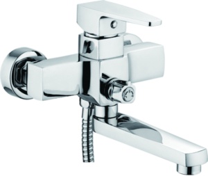 Смеситель для ванны+кор. нос L3130 латунь