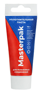 Герметик паста (вода/пар) 70г туба Masterpak