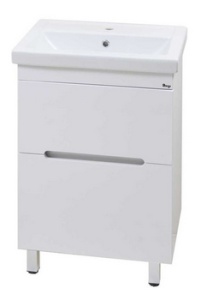 Тумба ВИТА  60 2 ящика + раковина Фостер 60