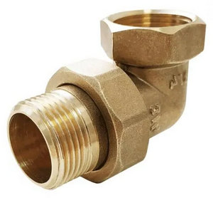 Переходник с американкой угловой внутр./нар. Ø3/4" VALFEX (10/90)