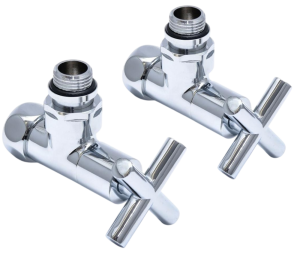 Вентиль запорный угловой г/ш 3/4х1/2 для п/с крест 4704SCH0504