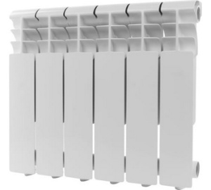 Радиатор алюмин. ROMMER AL 350-80-80-080  6 секций Радиатор алюмин. ROMMER AL 350-80-80-080  6 секций