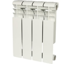 Радиатор алюмин. ROMMER AL 350-80-80-080  4 секции