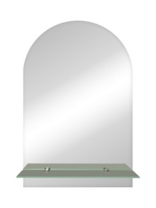 Зеркало Mixline арка 390*580 б/полки (ШВ)