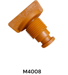 Заглушка 3/8" оранжевая пластик М4008=М8437