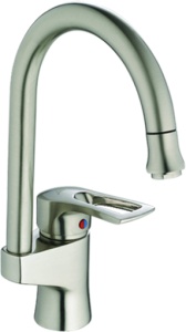 Смеситель для кухни L4025А сатин латунь