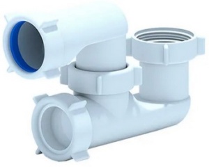 Сифон Ани для ванны регул.  1 1/2"х40 Е200