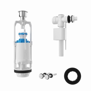 Арматура к смыв. бачку кноп. IDDIS боковой подвод, F012400-0005