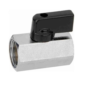 Кран шаровый мини г/г 1/2" DE22FF Кран шаровый мини г/г 1/2" DE22FF