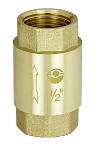 Обратный клапан пружинный Ø1¼"  внутр.р. (латунный золотник) VALFEX (10/40)