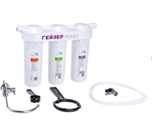 АКЦИЯ Фильтр Гейзер трёхступенчатый Макс 16024